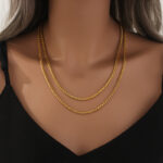 Link Wheat Stainless Steel Chain - Image 2