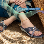 Cross Strap Leather Sandal - Image 4